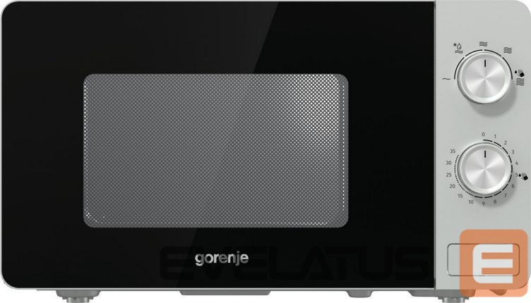 Mikrolaineahi GORENJE Microwave Oven MO20E1S Free standing, 20 L, 800 W, Silver