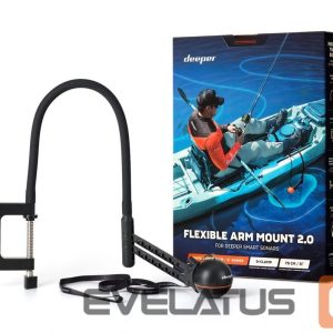 Kalakaubad Deeper  Flexible Arm Mount 2.0 Black, Sonar mount 