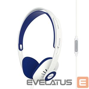 Juhtmevabad kõrvaklapid Koss  Headphones KPH30iW On-Ear, Microphone, 3.5 mm, White 