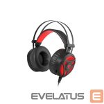 Juhtmevabad kõrvaklapid Genesis  Gaming Headset Neon 360 Stereo Built-in microphone, Black/Red, Wired 