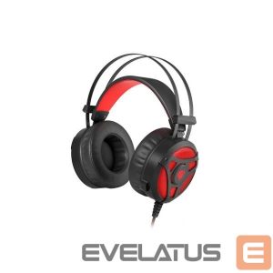 Juhtmevabad kõrvaklapid Genesis  Gaming Headset Neon 360 Stereo Built-in microphone, Black/Red, Wired 