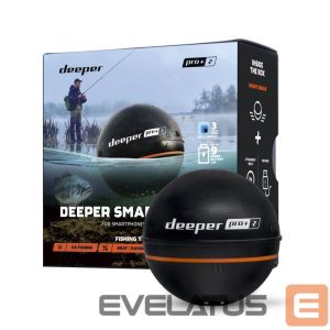 Kalakaubad Deeper  Smart Sonar PRO+2 Sonar, Black 