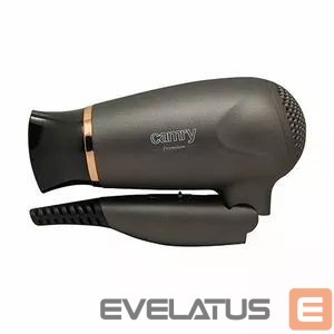 Juukseföön Camry  Hair Dryer CR 2261 1400 W, Number of temperature settings 2, Metallic Grey/Gold 