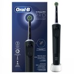 Hambahari Oral-B  Electric Toothbrush D103 Vitality Pro Rechargeable, For adults, Number of brush heads included 1, Black, Number of teeth brushing modes 3 