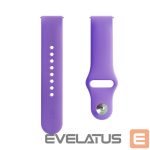 Rihm Evelatus  Evelatus 20mm Silicone Loop Watch Straps (S/M 110mm) Deep Purple
