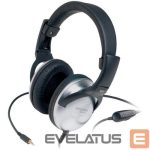 Juhtmevabad kõrvaklapid Koss  Headphones UR29 Wired, On-Ear, 3.5 mm, Noise canceling, Black/Silver 