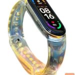 Rihm iLike  Silicone band strap for Xiaomi Mi Band 6 / 5 Yellow