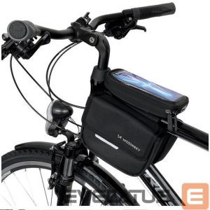 Jalgratta tarvik iLike Universal frame bike bag bicycle pannier waterproof phone case 1.5l Black