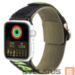 Rihm Dux Ducis  Strap (Outdoor Version) strap for Apple Watch Ultra, SE, 8, 7, 6, 5, 4, 3, 2, 1 (49, 45, 44, 42 mm) nylon band bracelet Black Green