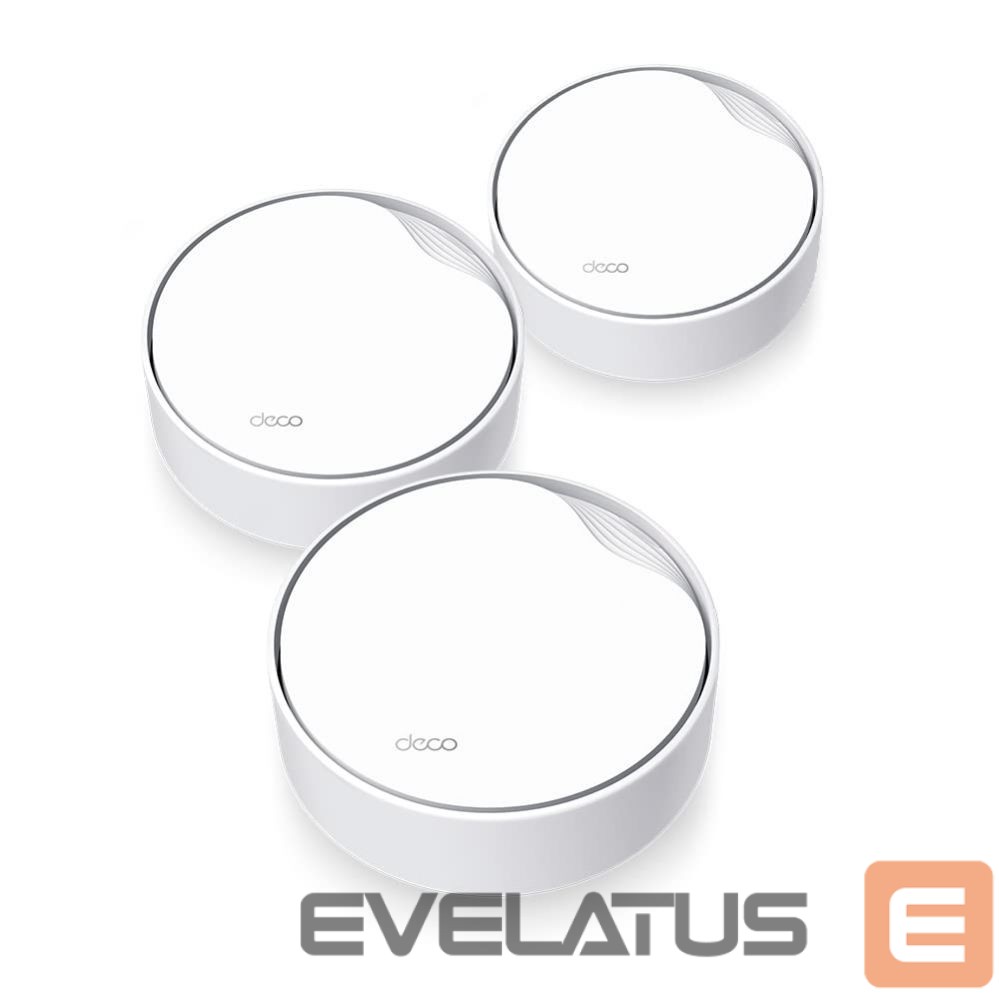 Ruuterid TP-Link WRL MESH ROUTER 3000MBPS/DECO X50-POE(3-PACK)