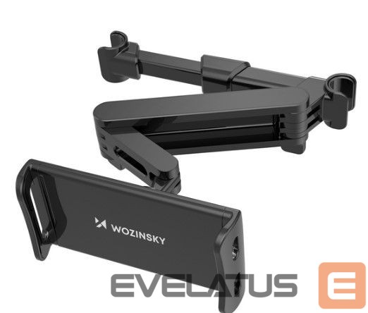 Hoidjad ja alused Wozinsky adjustable tablet or phone headrest holder Black