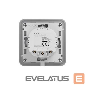 Nutikas seade AJAX  SMART HOME LIGHTCORE 2GANG/45111 White
