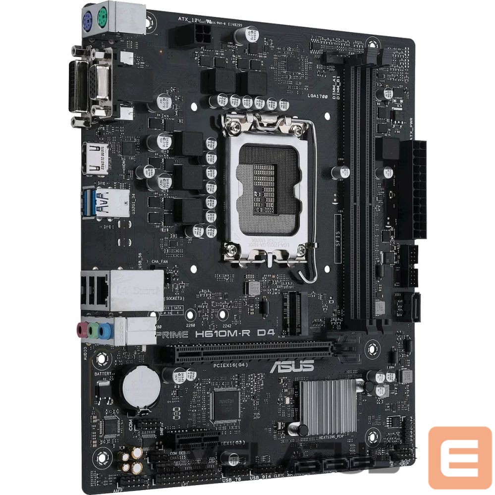 Intel protsessori emaplaat Asus Mainboard||Intel H610