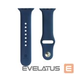 Rihm Evelatus  Evelatus Apple Watch 38/40/41mm Silicone Loop Watch Straps (132mm M/L) Blue