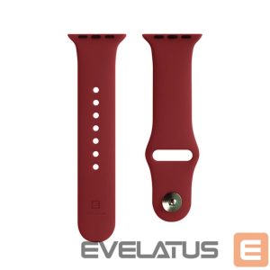 Rihm Evelatus  Evelatus Apple Watch 42/44/45mm Silicone Loop Watch Straps (140mm M/L) Plum