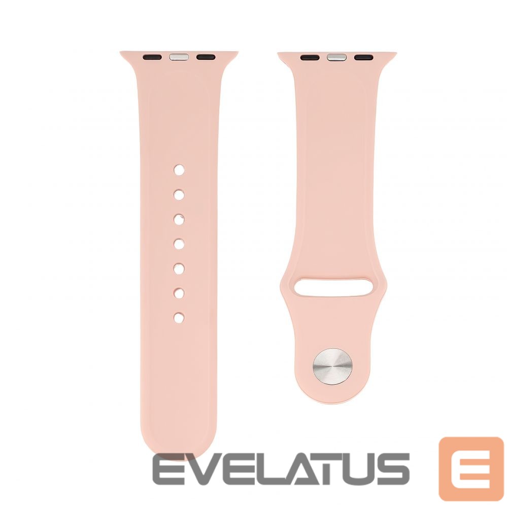 Rihm Connect Watch 38/40/41mm Silicone Loop Watch Strap (110mm S/M) Pink Sand