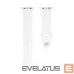 Rihm Connect  Watch 38/40/41mm Silicone Loop Watch Strap (110mm S/M) White