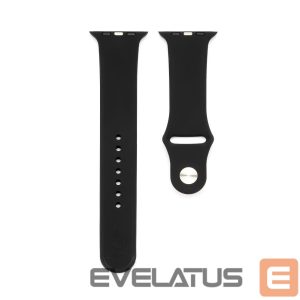 Rihm Connect  Watch 42/44/45mm Silicone Loop Watch Strap (140mm M/L) Black