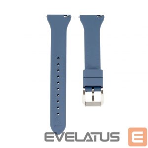 Rihm Connect  20mm T-buckle Silicone Loop Watch Strap (130mm M/L) Blue