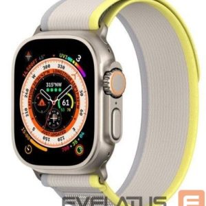 Rihm Dux Ducis  Sport Velcro Strap for Apple Watch 9 / 8 / 7 / 6 / SE / 5 / 4 / 3 / 2 / 1 (38, 40, 41 mm) Yellow