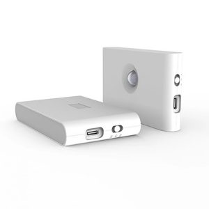 Laualamp Elight  T1 Wall Fix Double Projection Led 1W battery Lamp 2700K with mooving / dusk sensor USB-C White