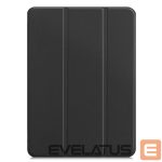 Kaaned iLike  Galaxy Tab S9 Ultra 14.6 X910 / X916B / X918N Tri-Fold Eco-Leather Stand Case Black