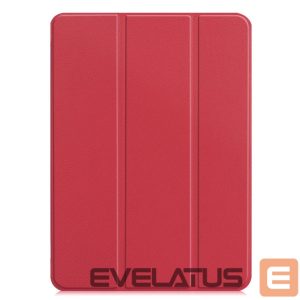 Kaaned iLike  iPad 10.2 Tri-Fold Eco-Leather Stand Case Coral Pink