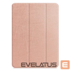 Kaaned iLike  Tab P12 12.7 Tri-Fold Eco-Leather Stand Case Rose Gold