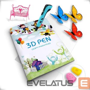 Teine toode iLike  S5 Painting Book for 3D Printing Pen figure creation and learning 22 Patern 