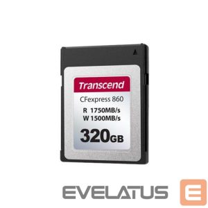 Muu arvutitarvik Transcend  MEMORY COMPACT FLASH 320GB/CFE TS320GCFE860 