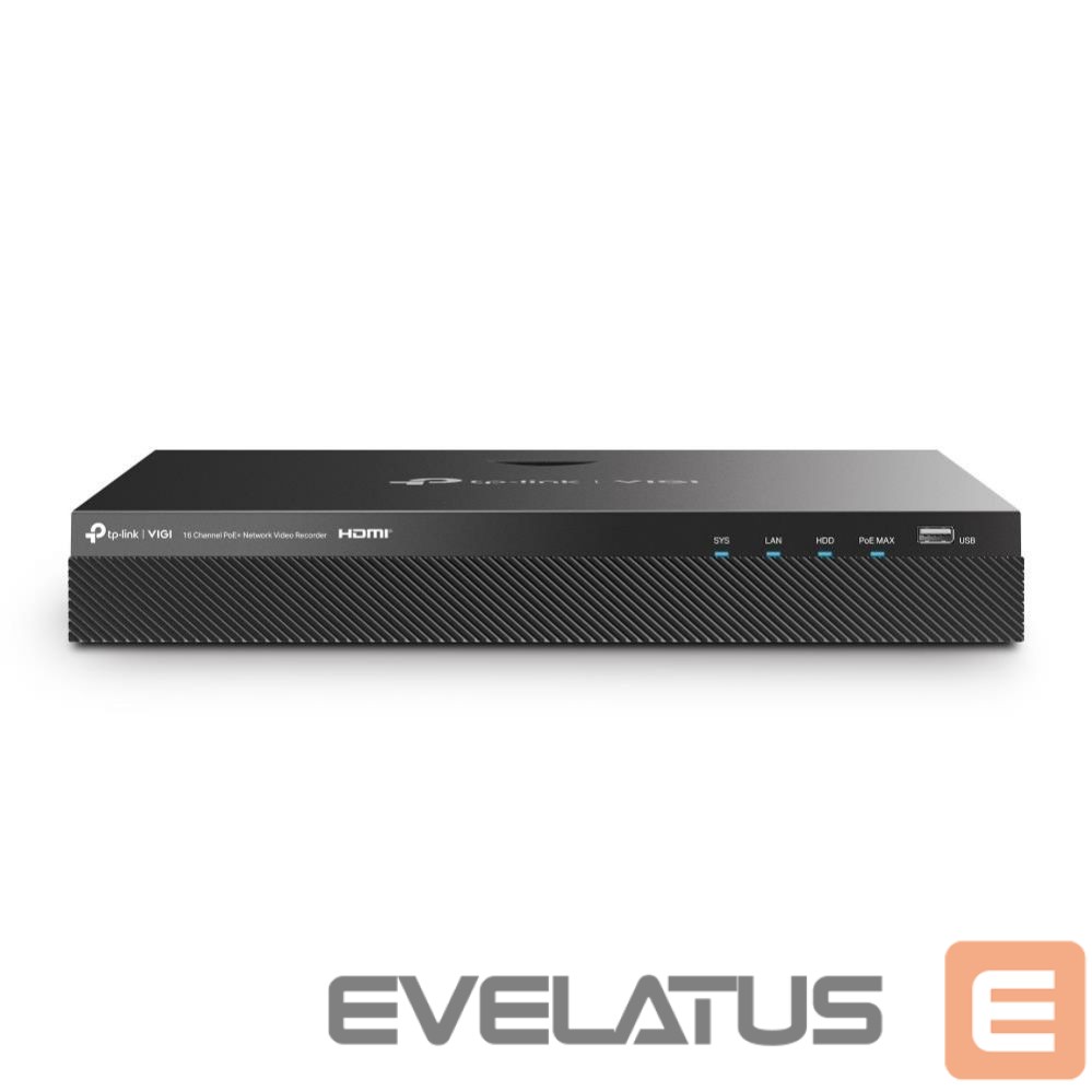 valvetarvikud TP-Link NET VIDEO RECORDER 16CH POE+/VIGI NVR2016H-16MP