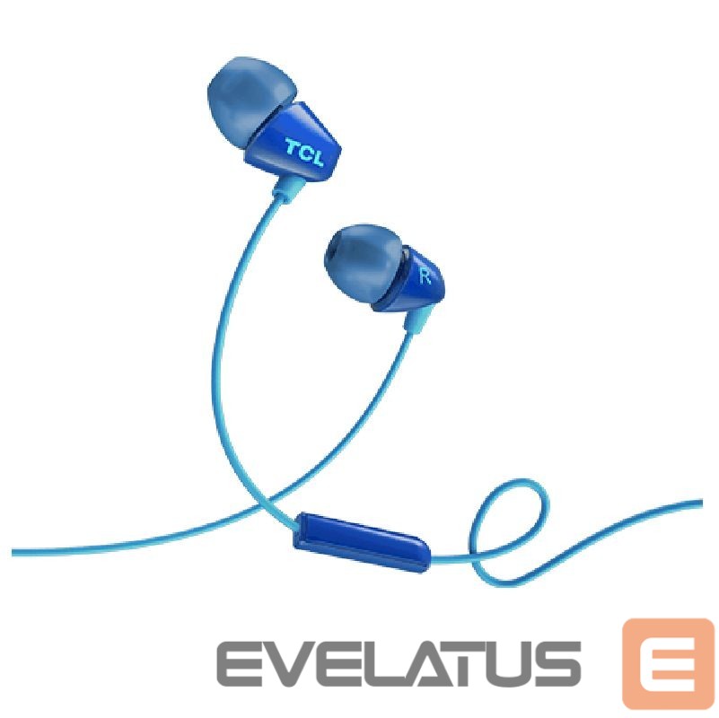 Kõrvaklapid TCL SOCL100BL In-ear Wired Headset Blue