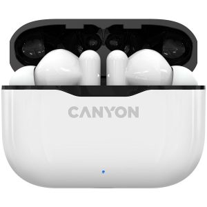 Juhtmevabad kõrvaklapid Canyon  TWS-3 Bluetooth headset White