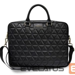 Sülearvuti kott Guess  Guess Quilted bag for a 16" laptop - black 