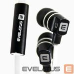 Kõrvaklapid Evelatus  Hands Free EEP01 with mic Black