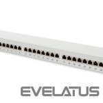 Muud kaubad Digitus  Patch Panel DN-91524S White, 48.2 x 4.4 x 10.9 cm, Category: CAT 5e; Ports: 24 x RJ45; Retention strength: 7.7 kg; Insertion force: 30N max 