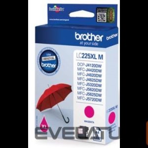 Tarvikud ja tarvikud Brother  LC-225XLM Ink Cartridge, Magenta 