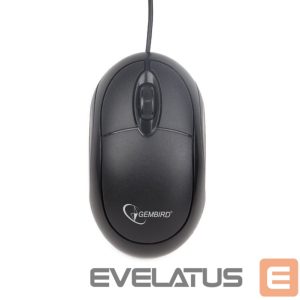 Arvutihiir Gembird  MUS-U-01 Wired, Optical USB mouse, Black 