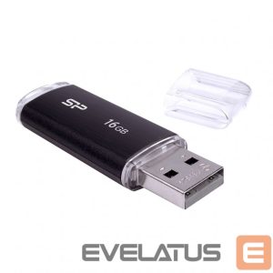 Mälupulk Silicon power  Ultima U02 16 GB, USB 2.0, Black 