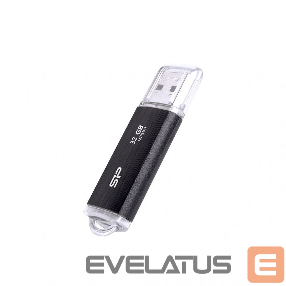 Mälupulk Silicon power Blaze B02 32 GB, USB 3.0, Black