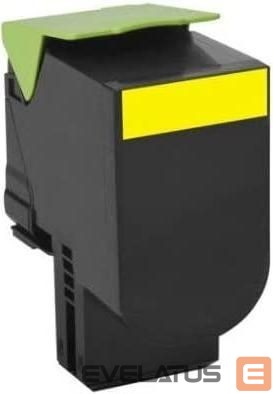 Tarvikud ja tarvikud LEXMARK Toner Cartridge Standard Ret EA Toner cartridge, Yellow