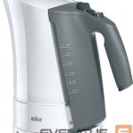 Veekeetja Braun  WK 300 Standard kettle, 2200 W, 1.7 L, Plastic, White, 360° rotational base 