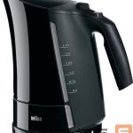 Veekeetja Braun  WK 300 Standard kettle, Plastic, Black, 2200 W, 360° rotational base, 1.7 L 