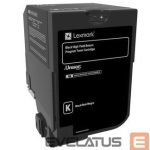 Tarvikud ja tarvikud LEXMARK  20K Black Return Program Toner Cartridge (CS720, CS725) 
