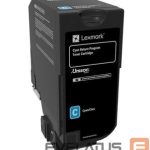 Tarvikud ja tarvikud LEXMARK  High Capacity Cyan Return Programme 84C2HC0 Toner Cartridge 