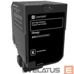 Tarvikud ja tarvikud LEXMARK  25K Black Return Program Toner Cartridge (CX725) 