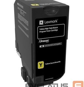 Tarvikud ja tarvikud LEXMARK  Genuine High Capacity Yellow Return Programme 84C2HY0 Toner Cartridge 
