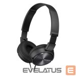 Juhtmevabad kõrvaklapid Sony  Foldable Headphones MDR-ZX310 Wired, On-Ear, Black 