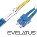 Võrgulülitid Digitus  Patch Cord FO, Duplex, LC to SC SM OS2 09/125 µ, 2 m Yellow 