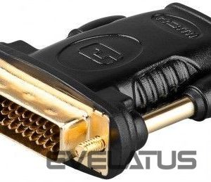 Üleminek Goobay  68931 HDMI /DVI-D adapter, gold-plated 
